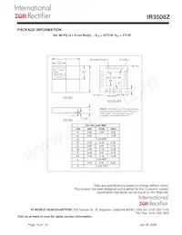 IR3508ZMTRPBF Datasheet Page 19
