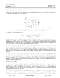 IR3510MTRPBF Datasheet Page 16