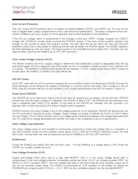 IR3522MTRPBF Datasheet Pagina 21