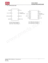 IS25WP080D-JKLE-TR Datasheet Pagina 7