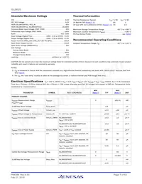 ISL28025FR12Z-T7A Datasheet Pagina 7