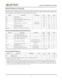 ISPPAC-POWR607-01N32I Datasheet Page 4