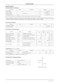 LE24512AQF-AH Datasheet Page 3