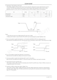 LE24512AQF-AH Datasheet Page 13