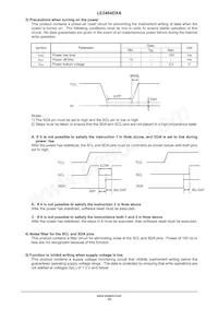 LE2464DXATBG Datasheet Page 15