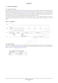 LE25S161PCTXG Datasheet Page 10