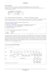 LE25S161PCTXG Datasheet Page 22