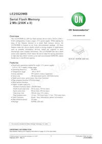 LE25S20MB-AH Datasheet Copertura