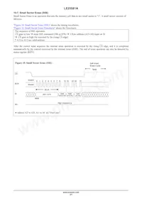 LE25S81AFDTWG Datasheet Page 21