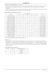 LE25S81FDTWG Datasheet Page 12