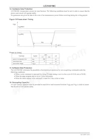 LE25S81MCTWG Datasheet Page 18