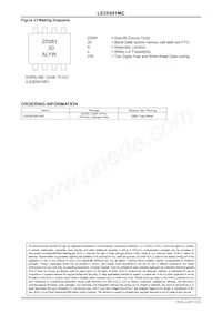 LE25S81MCTWG Datasheet Page 23