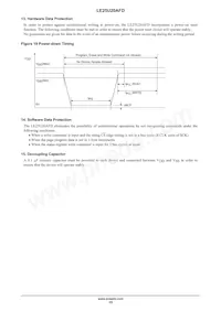 LE25U20AFD-AH Datasheet Pagina 15