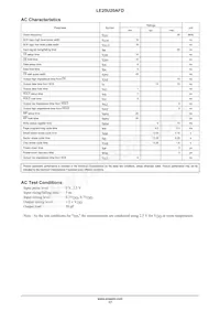 LE25U20AFD-AH Datasheet Pagina 17