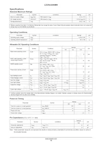 LE25U20AMB-AH Datasheet Page 16