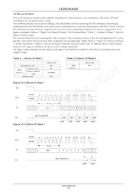 LE25U20AQGTXG Datasheet Page 13