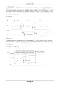 LE25U20AQGTXG Datasheet Page 14