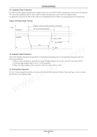 LE25U20AQGTXG Datasheet Page 15