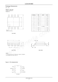 LE25U40CMDTWG Datasheet Page 2