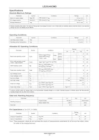 LE25U40CMDTWG Datasheet Page 17