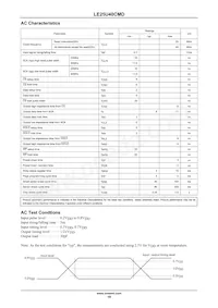 LE25U40CMDTWG Datasheet Page 18