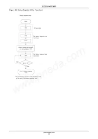 LE25U40CMDTWG Datasheet Page 20