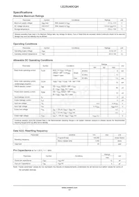 LE25U40CQH-AH Datasheet Page 17