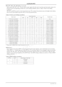 LE25U81AFDTWG Datasheet Pagina 12