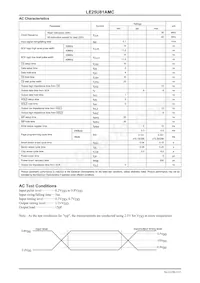 LE25U81AMCTWG Datasheet Pagina 3