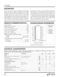 LT1508IN Datasheet Page 2