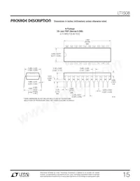 LT1508IN Datasheet Page 15