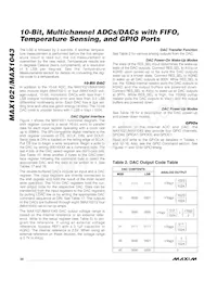 MAX1021BETX+ Datasheet Page 20