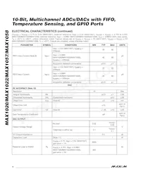 MAX1058BETM+T Datasheet Page 4
