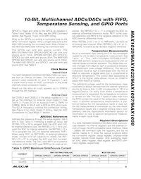 MAX1058BETM+T Datasheet Page 23