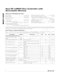 MAX11008BETM+T Datenblatt Seite 2
