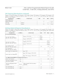 MAX11301GTL+T Datasheet Page 7