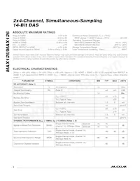 MAX126CCAX+TD數據表 頁面 2