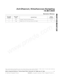 MAX126CCAX+TD Datasheet Page 15