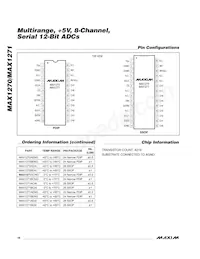 MAX1270AEAI/GG8 Datasheet Page 18
