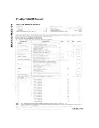 MAX133CMH+T Datasheet Page 2