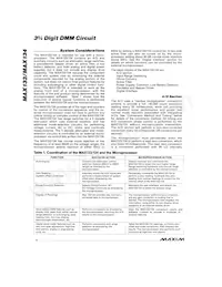 MAX133CMH+T Datasheet Page 4