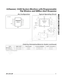 MAX1364LEUB+T Datasheet Page 23