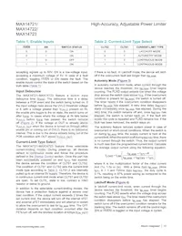 MAX14722ATP+ Datasheet Page 13