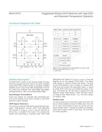 MAX14970ETP+T Datasheet Pagina 8