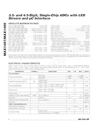 MAX1497EAI+T Datasheet Page 2