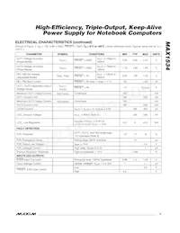 MAX1534ETE+T Datasheet Page 3