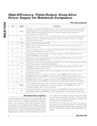 MAX1534ETE+T Datasheet Page 8