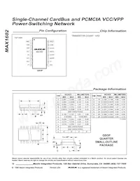 MAX1602EEE-T Datasheet Page 12