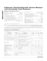 MAX16067ETJ+T Datasheet Page 2