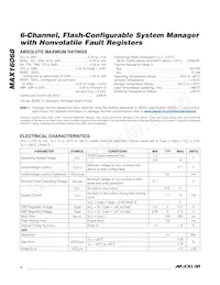 MAX16068ETI+T Datasheet Page 2